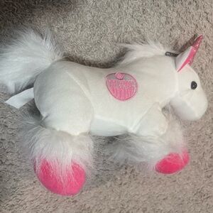 NHL Unicorn Plush Toy - White and Pink